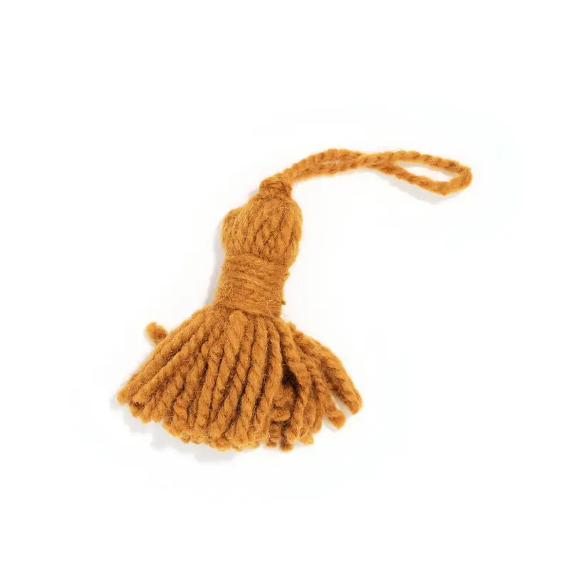 Aksil Safran Pompon - handgefertigter marokkanischer Teppich TAZZRA Marrakesch Aksil Safran Pompon - handgefertigter marokkanischer Teppich TAZZRA Marrakesch