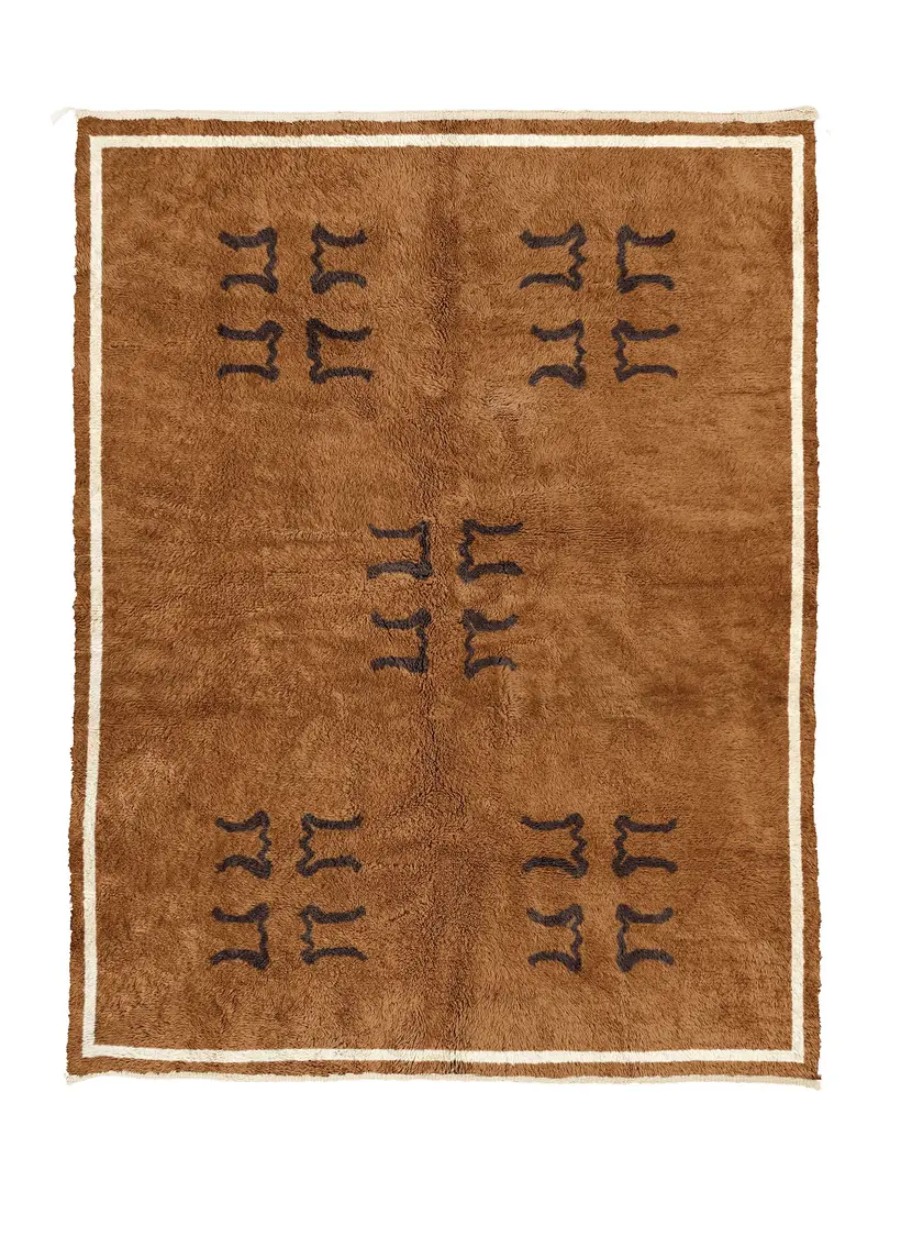 Amalu Argane - handgefertigter marokkanischer Teppich TAZZRA Marrakesch Amalu Argane - handgefertigter marokkanischer Teppich TAZZRA Marrakesch