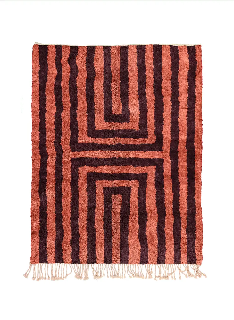 Izil Henna - handgefertigter marokkanischer Teppich TAZZRA Marrakesch Izil Henna - handgefertigter marokkanischer Teppich TAZZRA Marrakesch