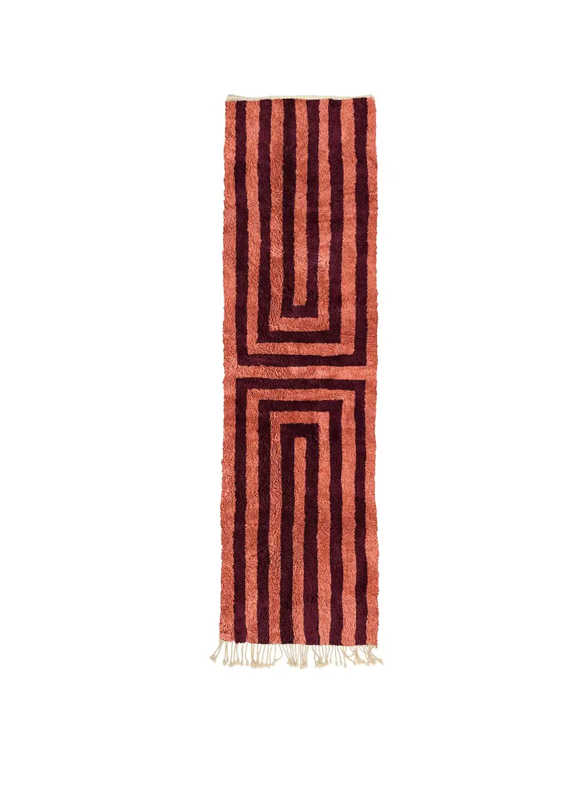 Tamda Henna Runner - handgefertigter marokkanischer Teppich TAZZRA Marrakesch Tamda Henna Runner - handgefertigter marokkanischer Teppich TAZZRA Marrakesch