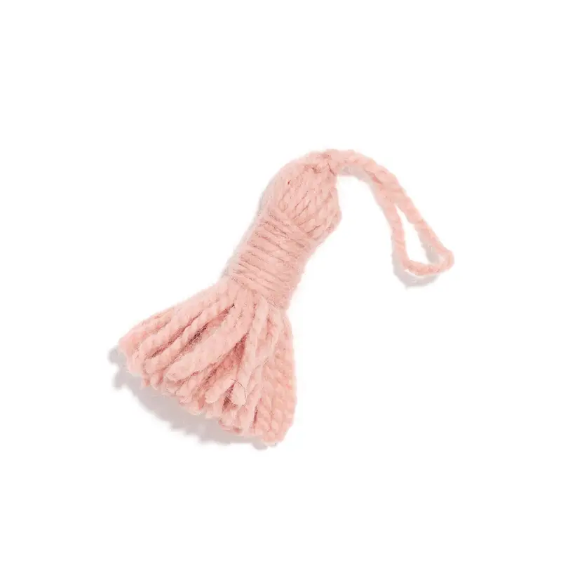 Yuba Ambre Pompon - handgefertigter marokkanischer Teppich TAZZRA Marrakesch Yuba Ambre Pompon - handgefertigter marokkanischer Teppich TAZZRA Marrakesch