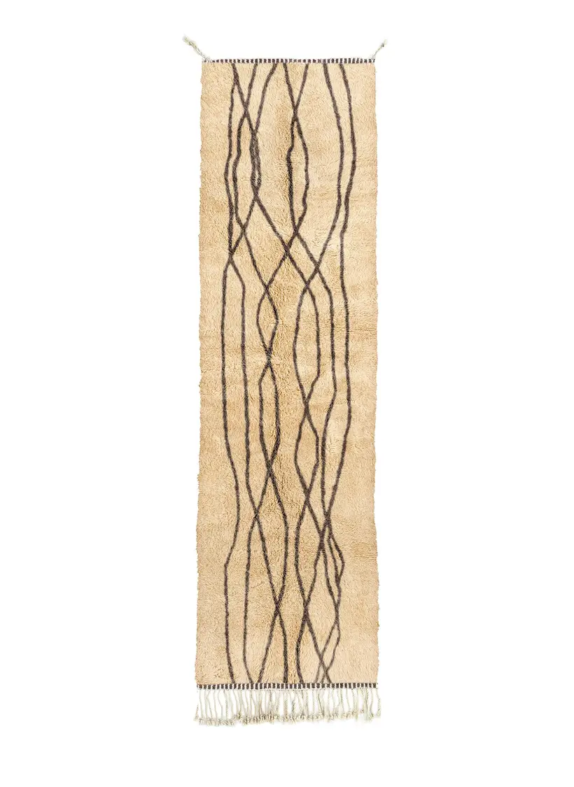 Adrar Argane Runner - handgefertigter marokkanischer Teppich TAZZRA Marrakesch Adrar Argane Runner - handgefertigter marokkanischer Teppich TAZZRA Marrakesch