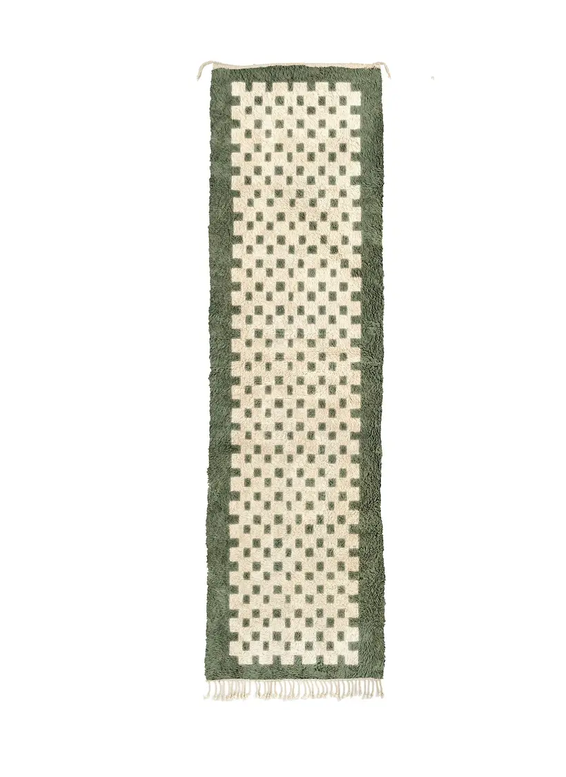 Izil Amlal Runner IV - handgefertigter marokkanischer Teppich TAZZRA Marrakesch Izil Amlal Runner IV - handgefertigter marokkanischer Teppich TAZZRA Marrakesch
