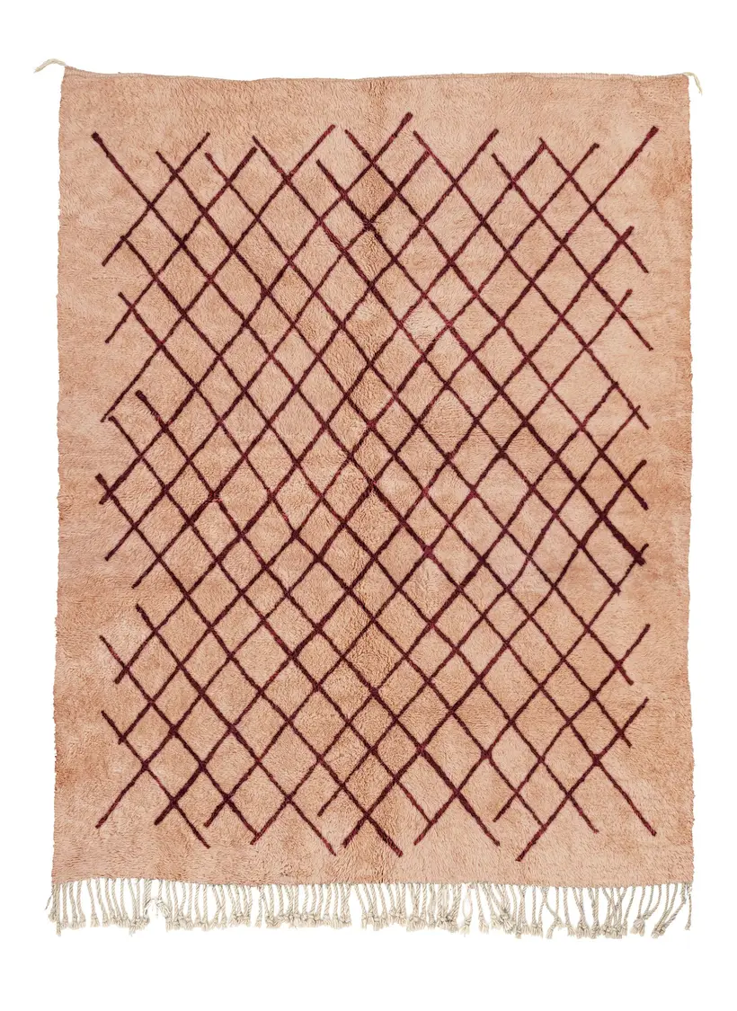 Adrar Henna II - handgefertigter marokkanischer Teppich TAZZRA Marrakesch Adrar Henna II - handgefertigter marokkanischer Teppich TAZZRA Marrakesch
