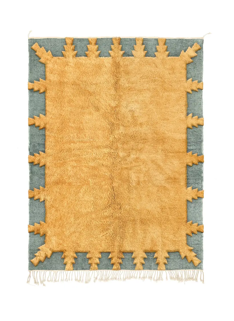 Tamda Sahara - handgefertigter marokkanischer Teppich TAZZRA Marrakesch Tamda Sahara - handgefertigter marokkanischer Teppich TAZZRA Marrakesch