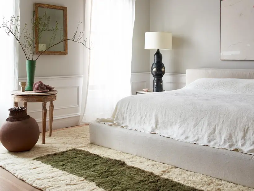 Imbalance Natural Wool Sage Green - tapis marocain fait main TAZZRA Marrakech Imbalance Natural Wool Sage Green - tapis marocain fait main TAZZRA Marrakech