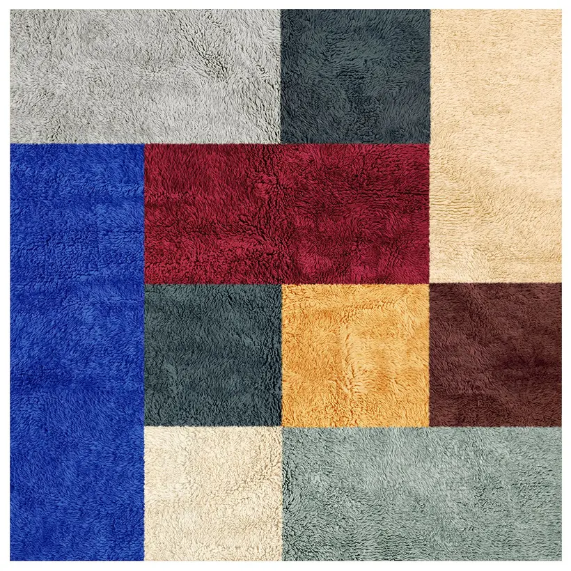 Illi Souss Pompon - handgefertigter marokkanischer Teppich TAZZRA Marrakesch Illi Souss Pompon - handgefertigter marokkanischer Teppich TAZZRA Marrakesch