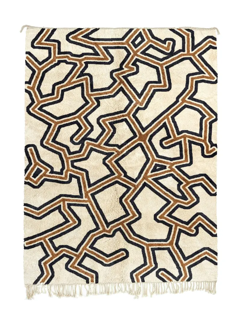 Amalu Argane II - handgefertigter marokkanischer Teppich TAZZRA Marrakesch Amalu Argane II - handgefertigter marokkanischer Teppich TAZZRA Marrakesch