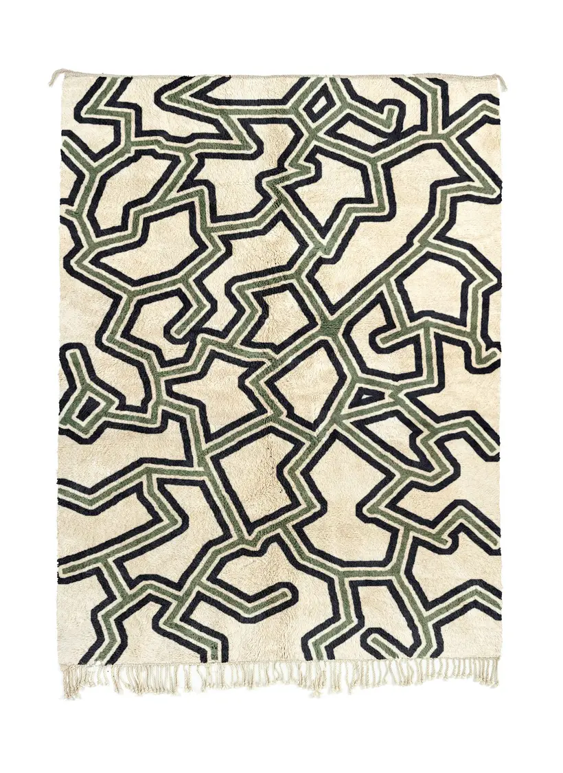 Illi Nakhla - handgefertigter marokkanischer Teppich TAZZRA Marrakesch Illi Nakhla - handgefertigter marokkanischer Teppich TAZZRA Marrakesch