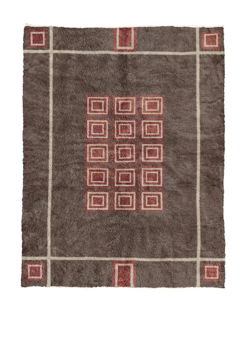 Yuba Amlal II - handgefertigter marokkanischer Teppich TAZZRA Marrakesch Yuba Amlal II - handgefertigter marokkanischer Teppich TAZZRA Marrakesch