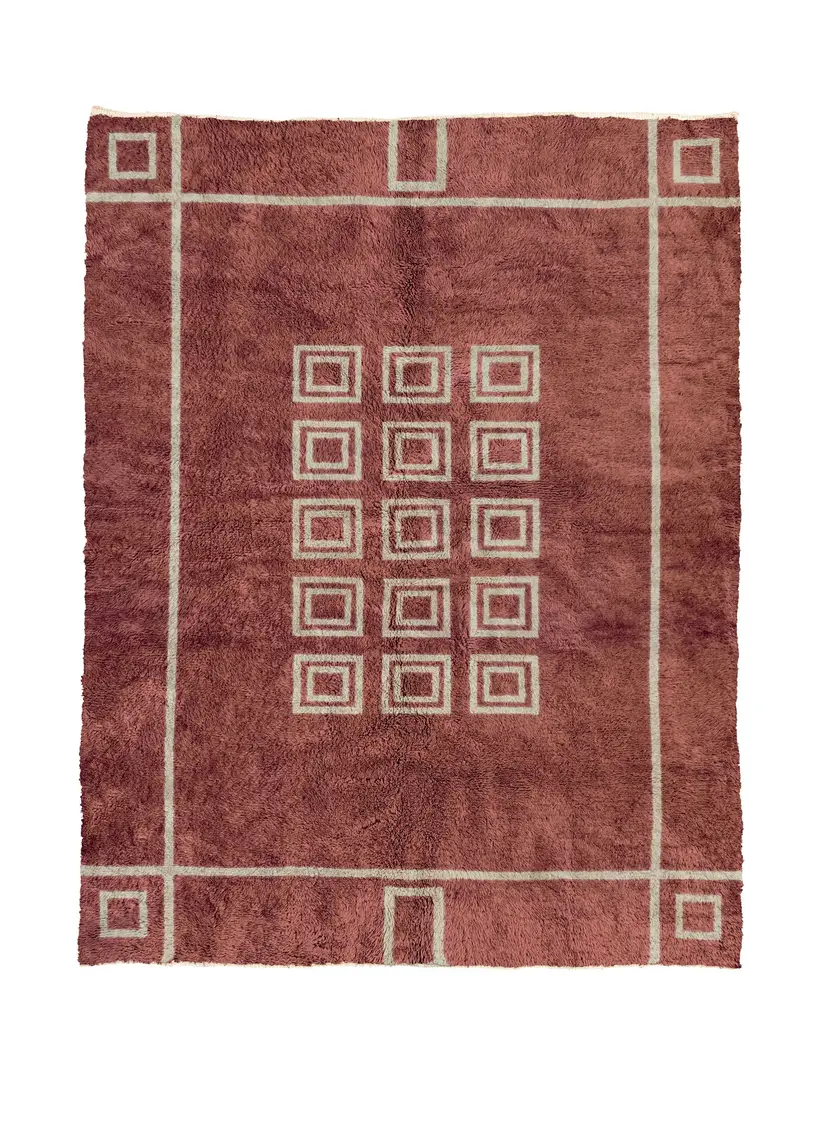 Dihya Henna II - handgefertigter marokkanischer Teppich TAZZRA Marrakesch Dihya Henna II - handgefertigter marokkanischer Teppich TAZZRA Marrakesch