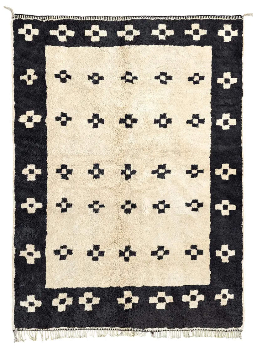 Anzar Amlal IV - handgefertigter marokkanischer Teppich TAZZRA Marrakesch Anzar Amlal IV - handgefertigter marokkanischer Teppich TAZZRA Marrakesch