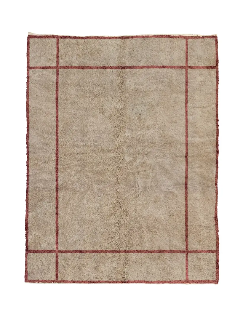 Numidia Henna - handgefertigter marokkanischer Teppich TAZZRA Marrakesch Numidia Henna - handgefertigter marokkanischer Teppich TAZZRA Marrakesch