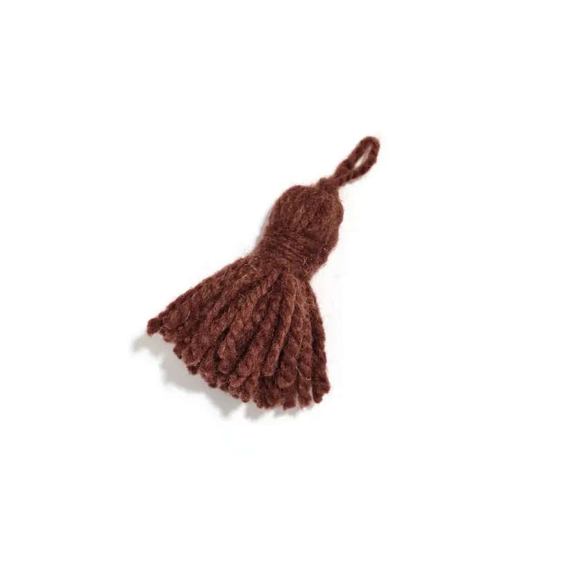 Illi Henna Pompon - handgefertigter marokkanischer Teppich TAZZRA Marrakesch Illi Henna Pompon - handgefertigter marokkanischer Teppich TAZZRA Marrakesch