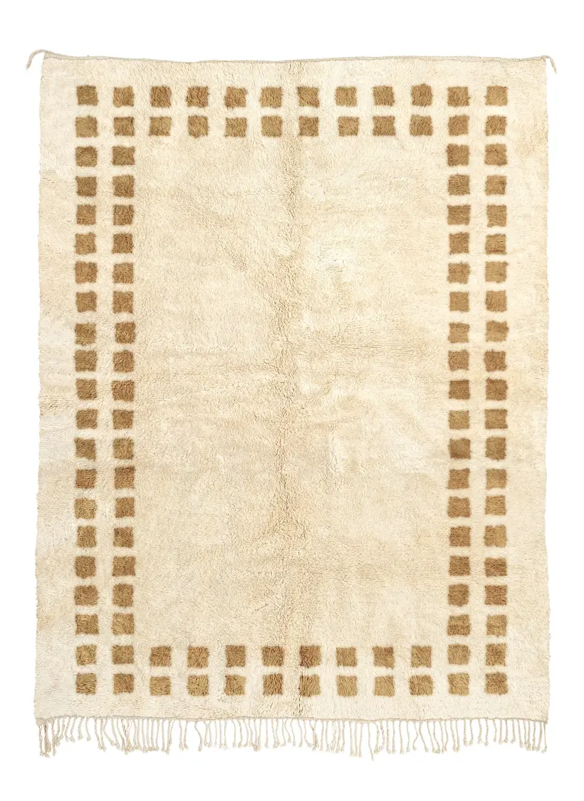 Yuba Amlal III - handgefertigter marokkanischer Teppich TAZZRA Marrakesch Yuba Amlal III - handgefertigter marokkanischer Teppich TAZZRA Marrakesch