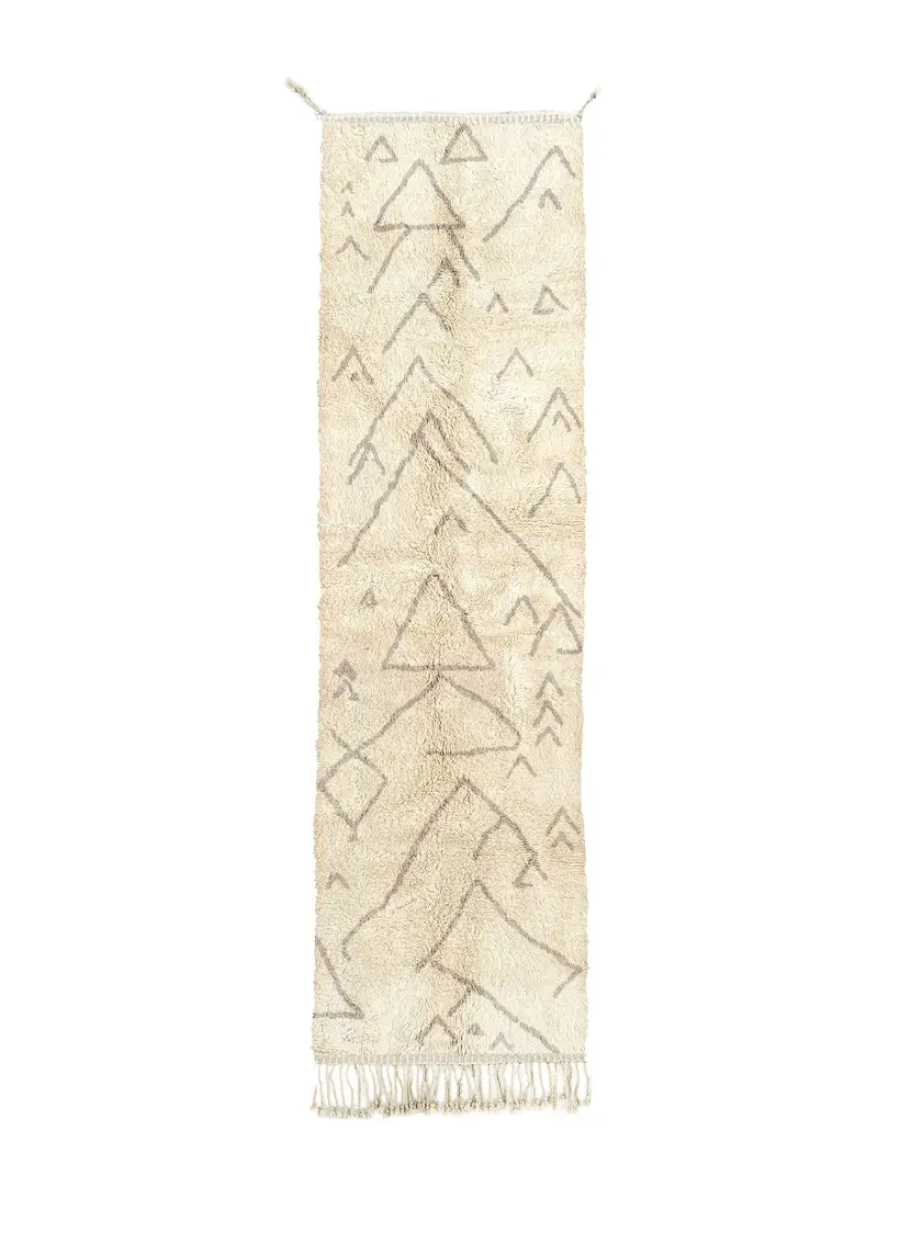 Azul Amlal Runner - handgefertigter marokkanischer Teppich TAZZRA Marrakesch Azul Amlal Runner - handgefertigter marokkanischer Teppich TAZZRA Marrakesch