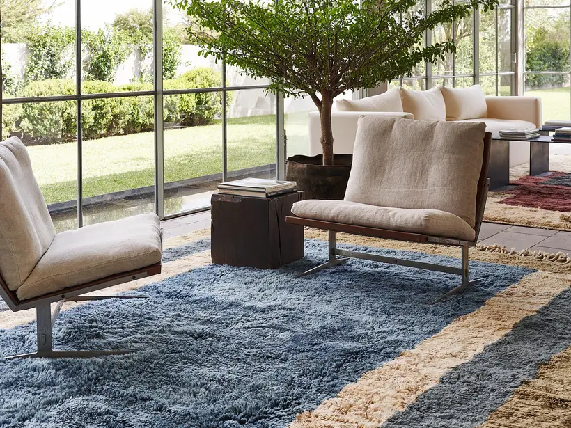 Ritual - tapis marocain fait main TAZZRA Marrakech