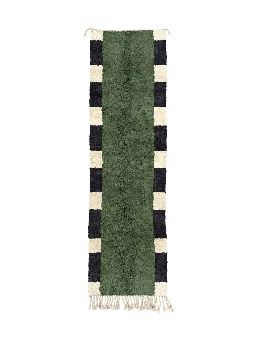 Yuba Ambre Runner - handgefertigter marokkanischer Teppich TAZZRA Marrakesch Yuba Ambre Runner - handgefertigter marokkanischer Teppich TAZZRA Marrakesch