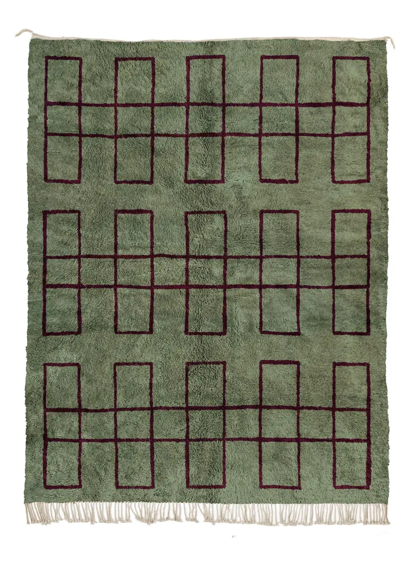 Ziri Henna II - handgefertigter marokkanischer Teppich TAZZRA Marrakesch Ziri Henna II - handgefertigter marokkanischer Teppich TAZZRA Marrakesch