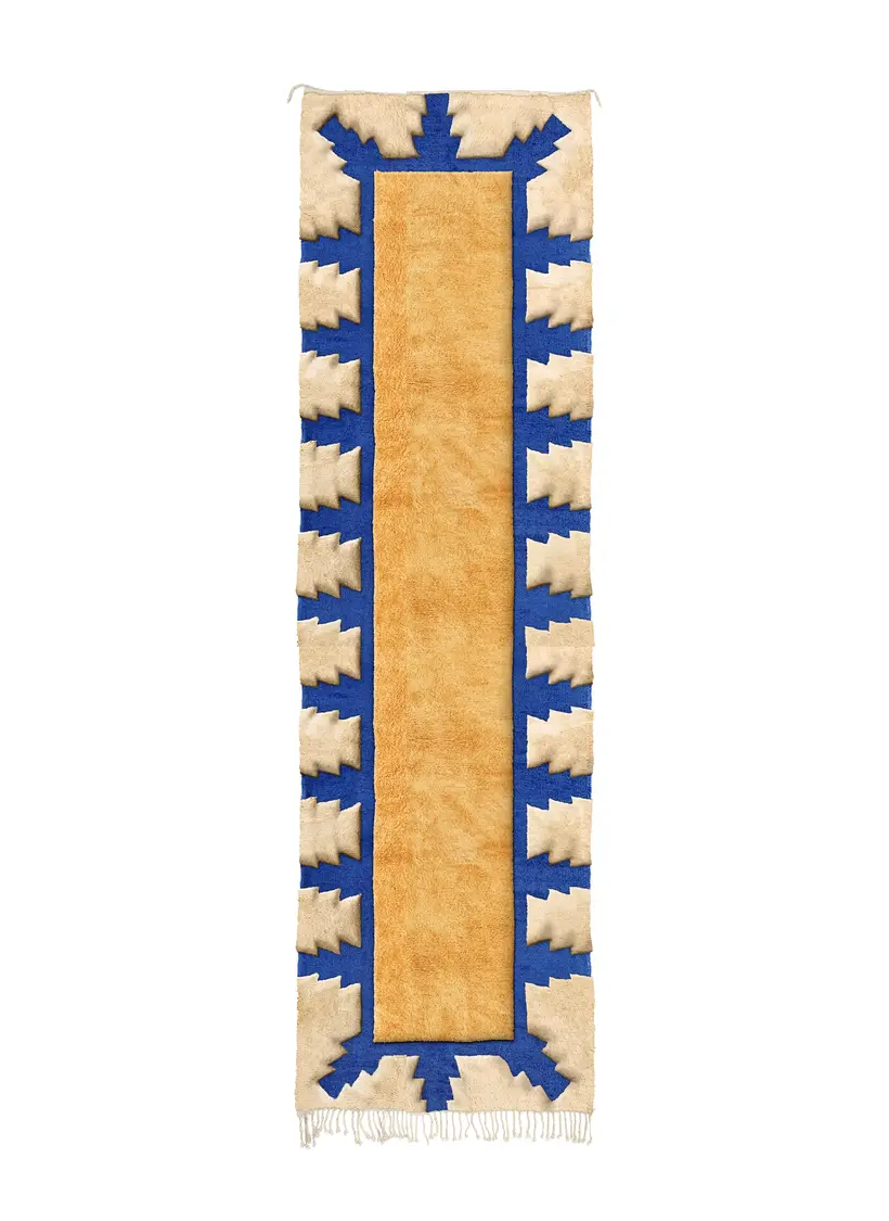 Tifawt Sirocco Runner - handgefertigter marokkanischer Teppich TAZZRA Marrakesch Tifawt Sirocco Runner - handgefertigter marokkanischer Teppich TAZZRA Marrakesch