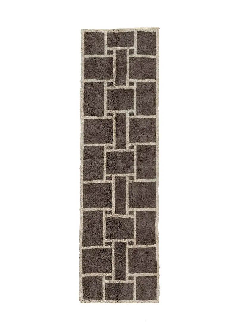Tala Amlal Runner III - handgefertigter marokkanischer Teppich TAZZRA Marrakesch Tala Amlal Runner III - handgefertigter marokkanischer Teppich TAZZRA Marrakesch