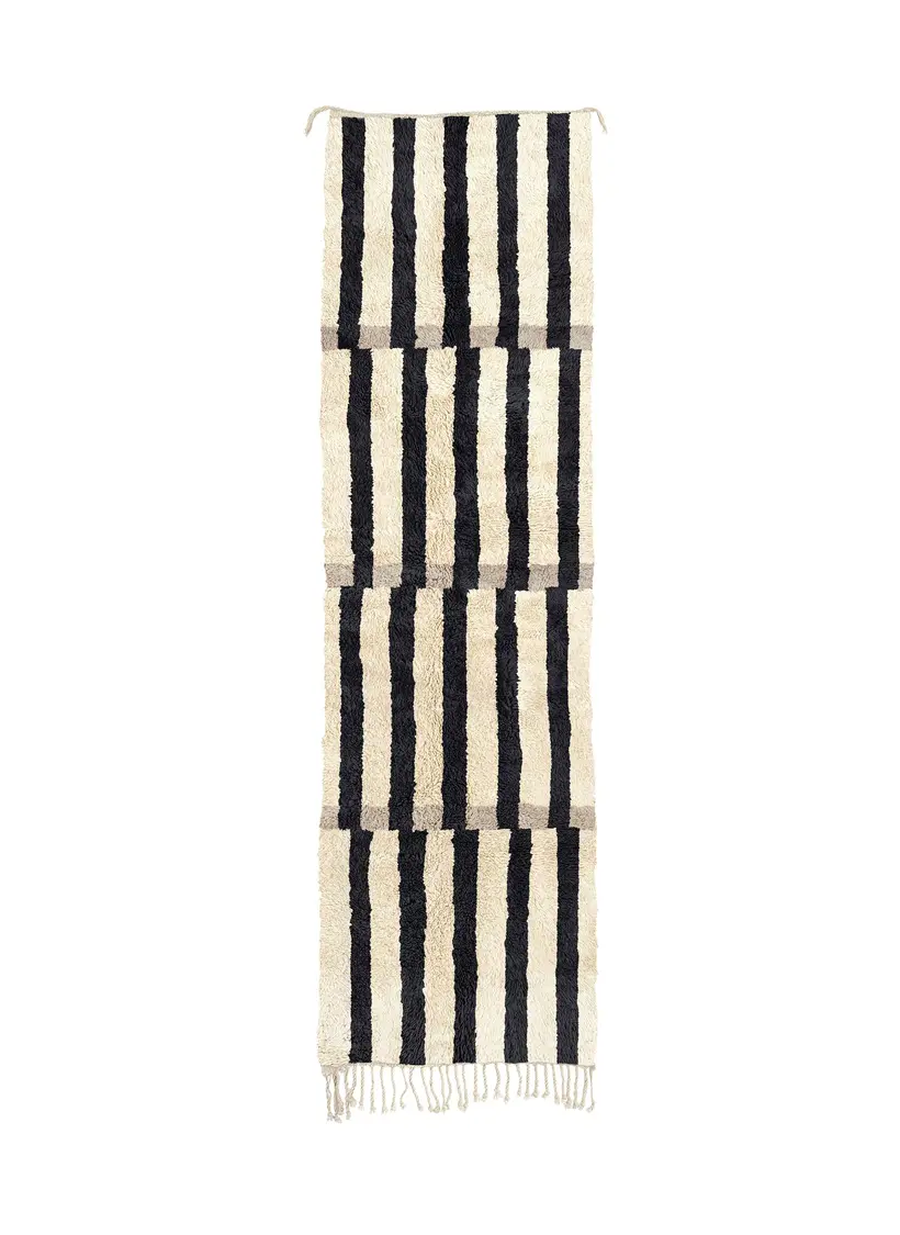 Itri Onyx Runner - handgefertigter marokkanischer Teppich TAZZRA Marrakesch Itri Onyx Runner - handgefertigter marokkanischer Teppich TAZZRA Marrakesch