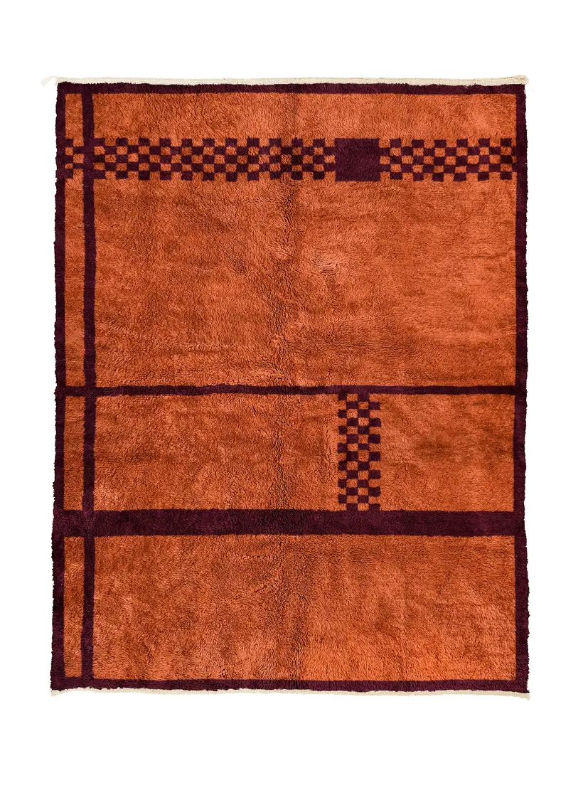 Tafsut Henna III - handgefertigter marokkanischer Teppich TAZZRA Marrakesch Tafsut Henna III - handgefertigter marokkanischer Teppich TAZZRA Marrakesch