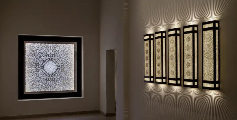 Back-lit Wall Art N°10 - marokkanisches Kunsthandwerk TAZZRA Marrakesch