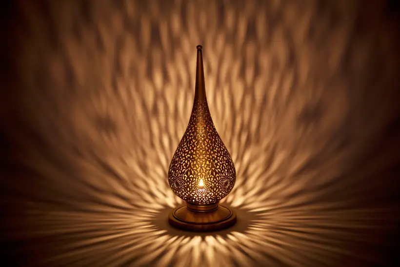 Candle Holder Mini Flame Floral - artisanat marocain TAZZRA Marrakech Candle Holder Mini Flame Floral - artisanat marocain TAZZRA Marrakech