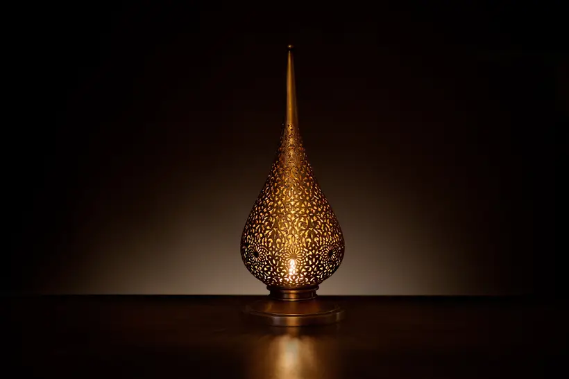 Candle Holder Mini Flame Floral - artisanat marocain TAZZRA Marrakech Candle Holder Mini Flame Floral - artisanat marocain TAZZRA Marrakech