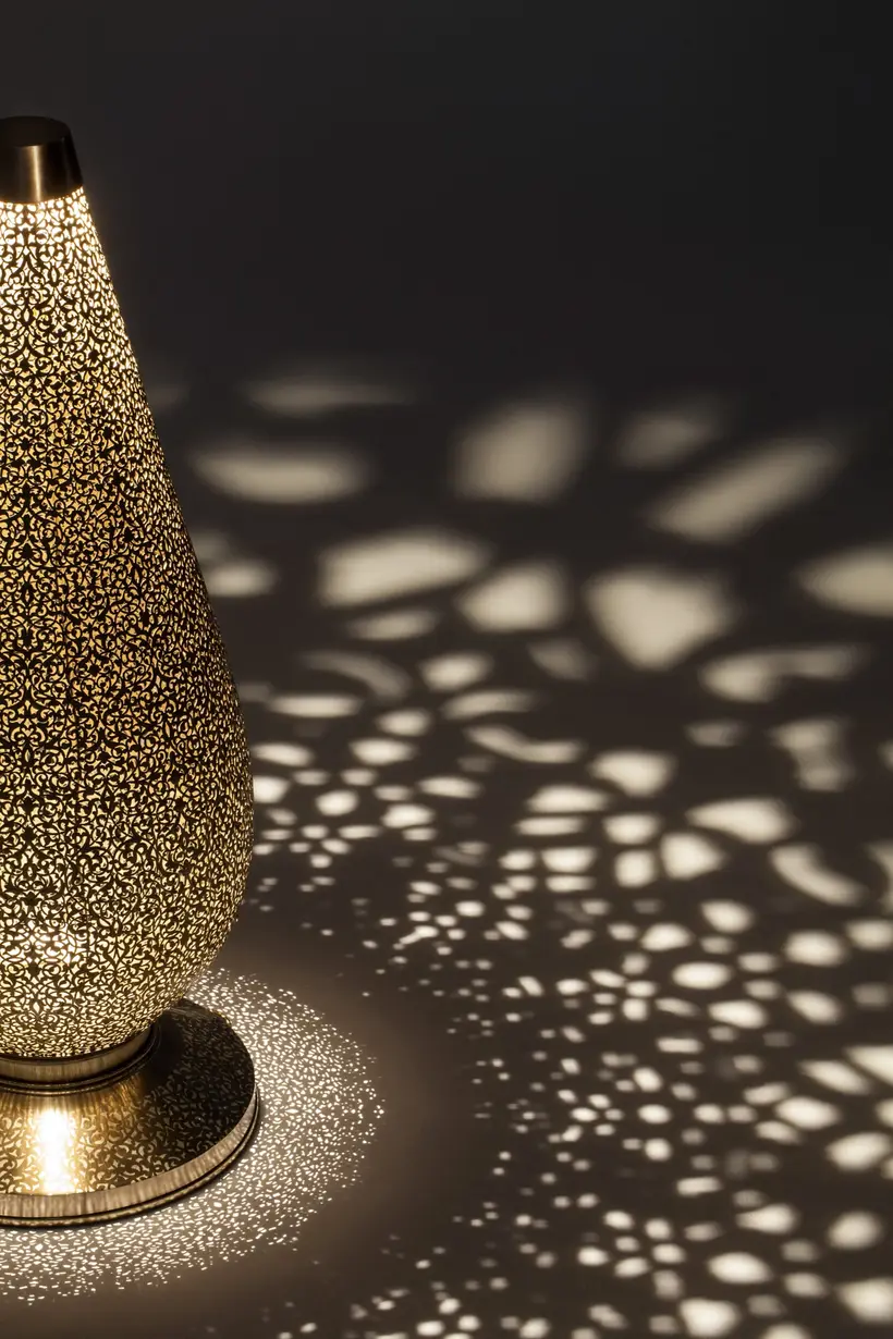 Floor Lamp Lotus Narrow Floral - artesanía marroquí TAZZRA Marrakech Floor Lamp Lotus Narrow Floral - artesanía marroquí TAZZRA Marrakech