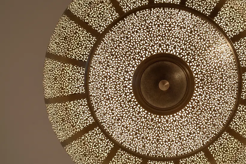Pendant Nafura Floral - Moroccan artisan object by TAZZRA Marrakech