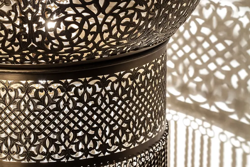 Wall Light Dervish Floral - Moroccan artisan object by TAZZRA Marrakech Wall Light Dervish Floral - Moroccan artisan object by TAZZRA Marrakech