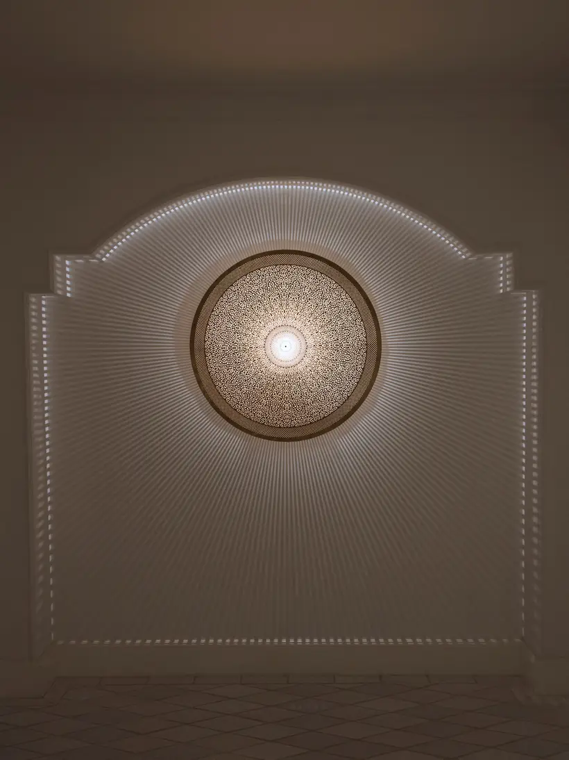 Wall Light Medallion Floral - artisanat marocain TAZZRA Marrakech Wall Light Medallion Floral - artisanat marocain TAZZRA Marrakech