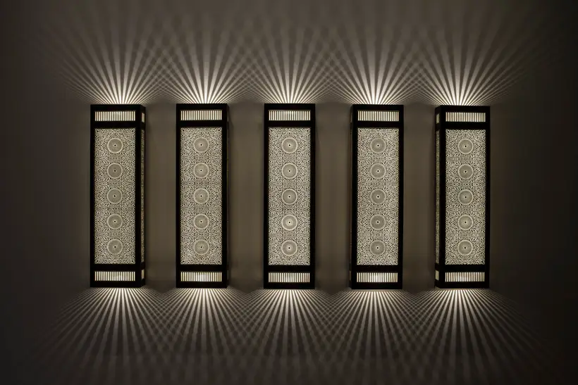 Wall Light Rectangular Box Floral - marokkanisches Kunsthandwerk TAZZRA Marrakesch Wall Light Rectangular Box Floral - marokkanisches Kunsthandwerk TAZZRA Marrakesch