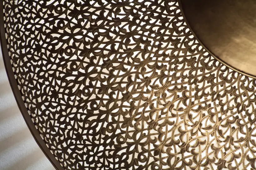 Wall Light Sunburst Floral - marokkanisches Kunsthandwerk TAZZRA Marrakesch Wall Light Sunburst Floral - marokkanisches Kunsthandwerk TAZZRA Marrakesch