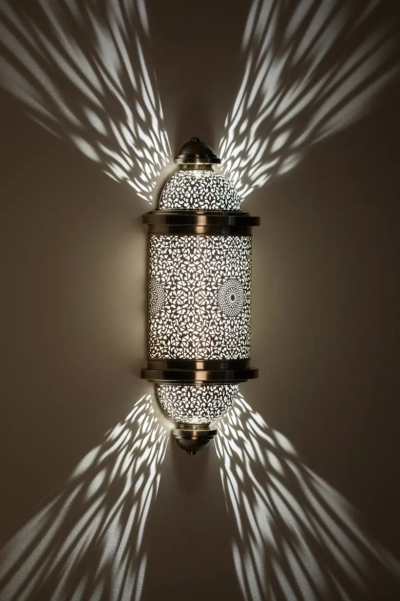 Wall Light Treville Barrel Floral - marokkanisches Kunsthandwerk TAZZRA Marrakesch Wall Light Treville Barrel Floral - marokkanisches Kunsthandwerk TAZZRA Marrakesch